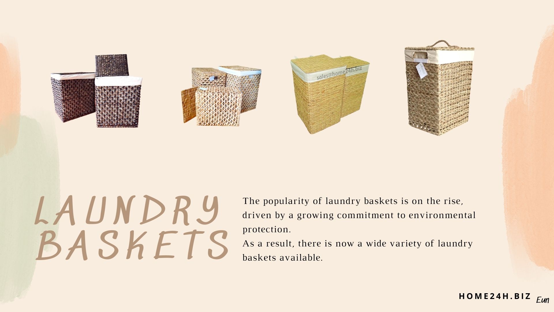 The Popularity Of Laundry Baskets Crafted From Natural Materials